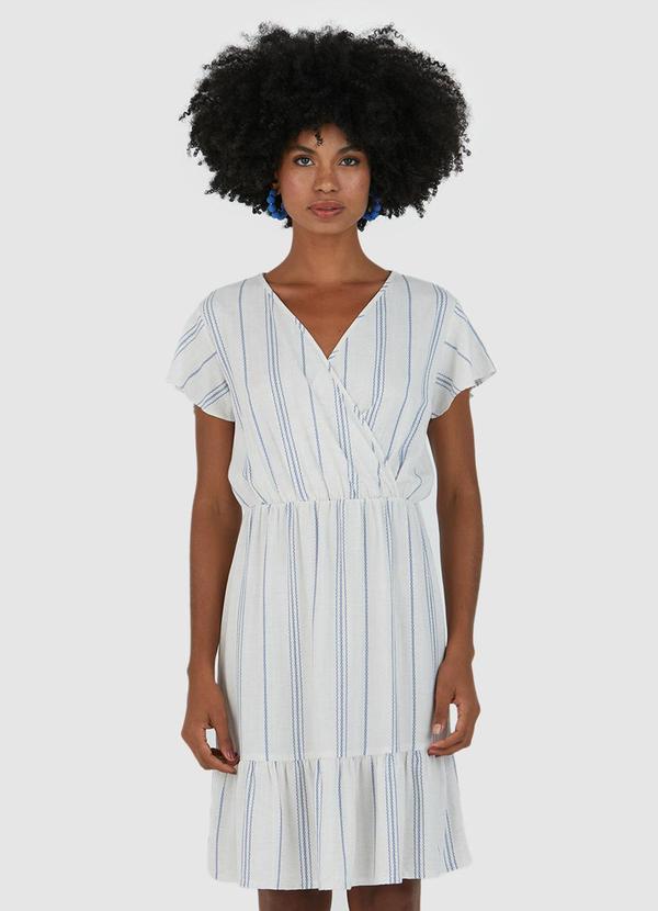 Malwee - Vestido Feminino Off White