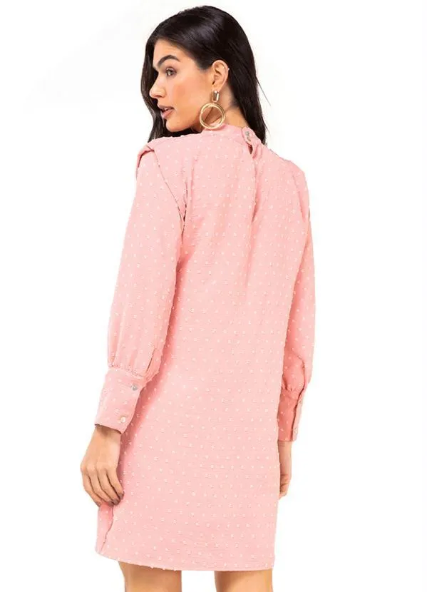 Endless - Vestido Feminino Poa Rosa 3