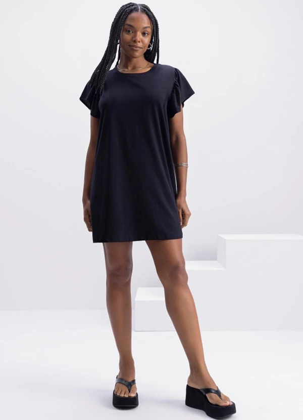 Essendi - Vestido Feminino Preto 3