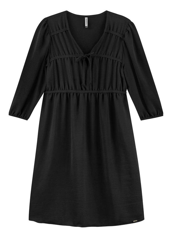 Marialícia - Vestido Feminino Preto