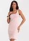 Rovitex - Vestido Feminino Ribana Curto Preto - variação: Rosa
