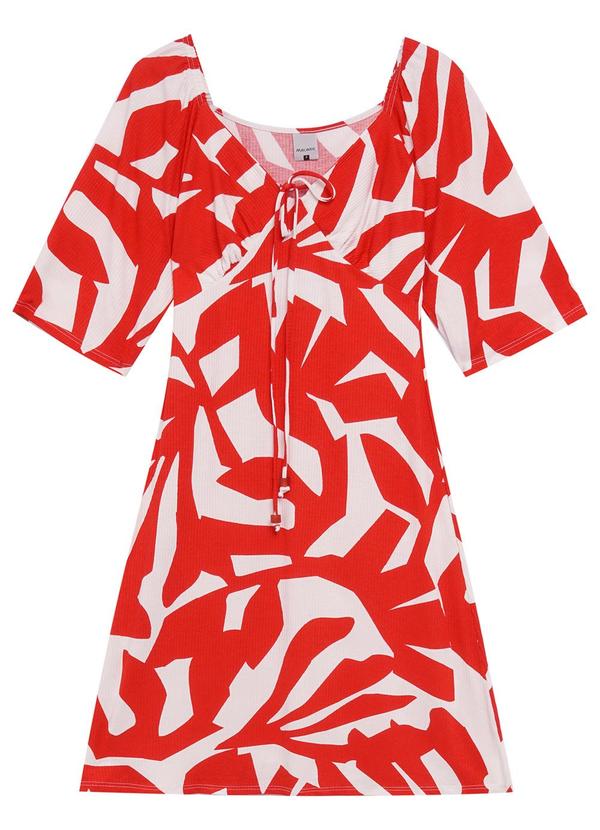 Malwee - Vestido Feminino Vermelho