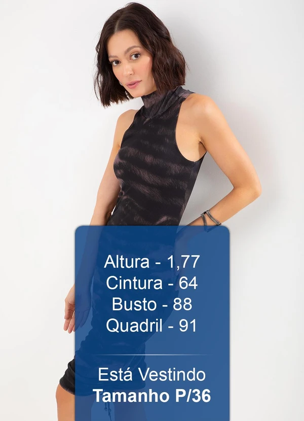 John John - Vestido Fiorella Preto 5