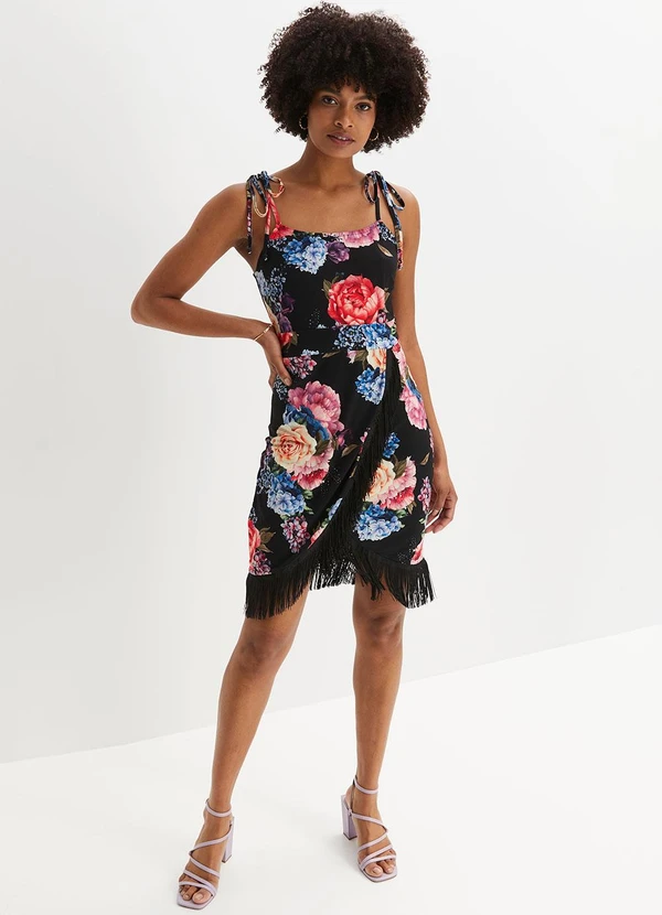 bonprix - Vestido Floral Grande em Malha Fria 3