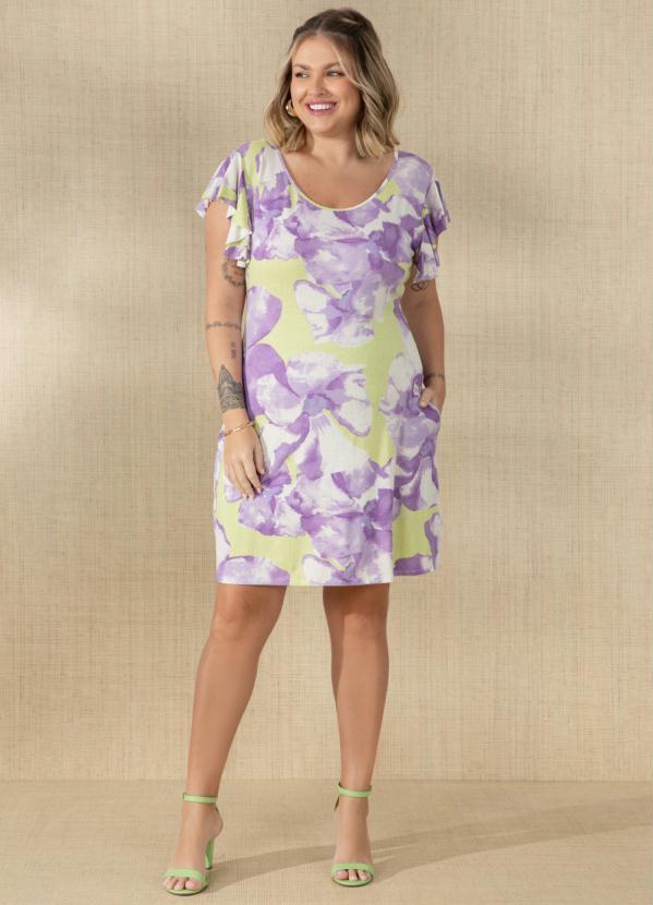 Quintess - Vestido Floral Lima com Bolsos 11