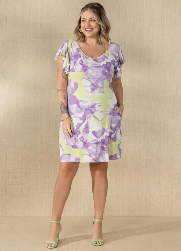 Quintess - Vestido Floral Lima com Bolsos 11