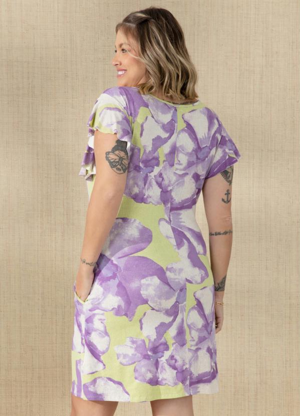 Quintess - Vestido Floral Lima com Bolsos 8