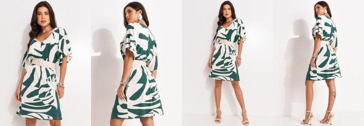 Vestido Floral Tropical