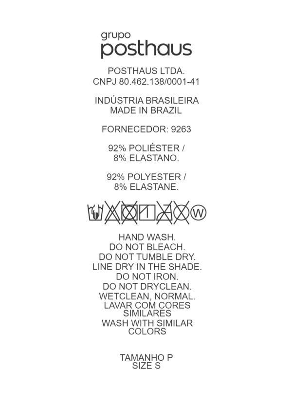 Quintess - Vestido Folhagem Abstrata em Malha Fria 13