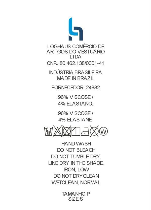 Quintess - Vestido Folhagem Azul com Nó no Decote 11