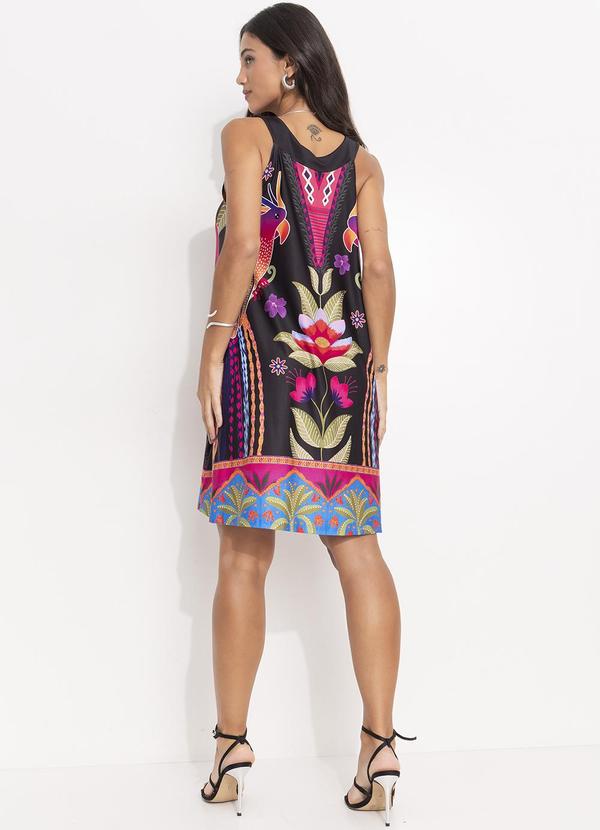 Quintess - Vestido Folhagem Verde 4