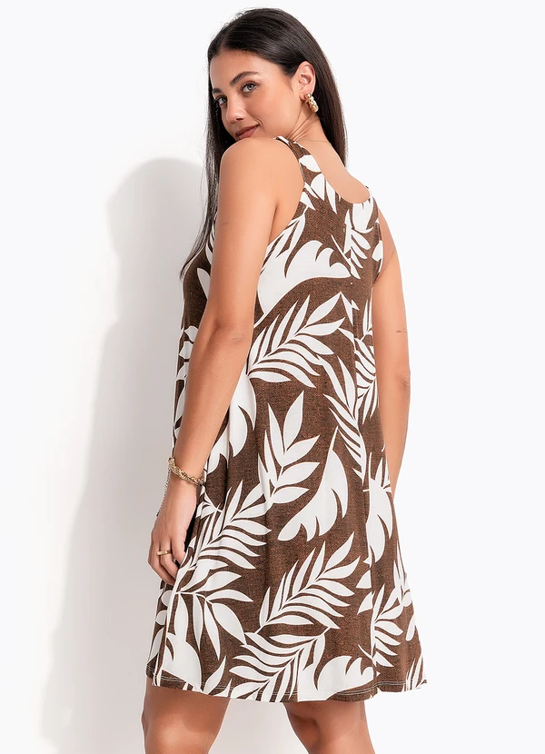 Quintess - Vestido Folhagem Verde 6