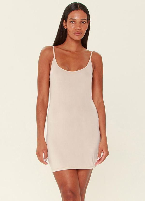 Gatabakana - Vestido Forro Bege