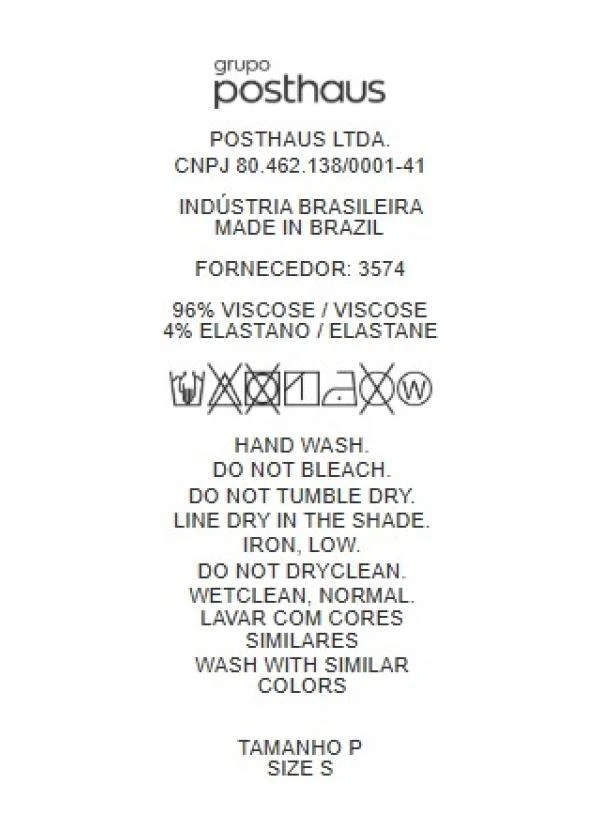 Quintess - Vestido Geométrico Bicolor em Malha de Viscose 9