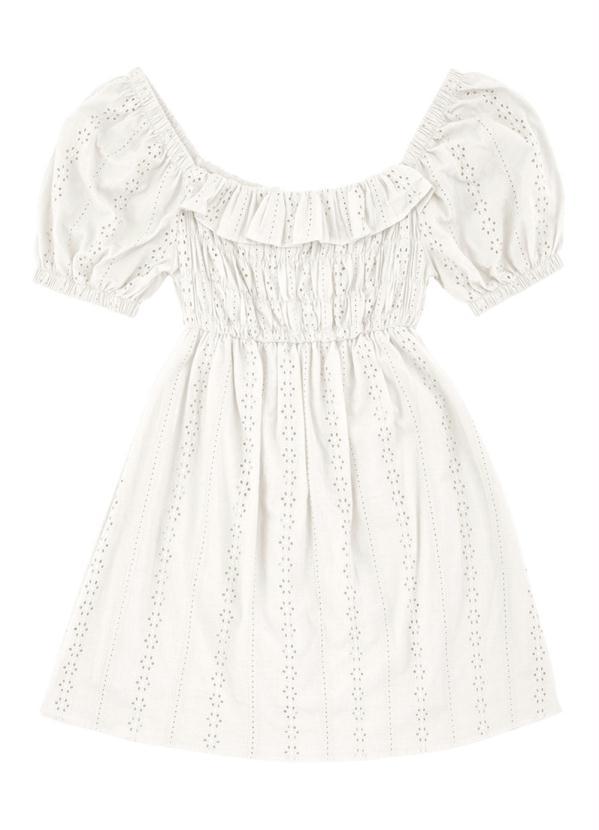 Angel - Vestido Laise Branco