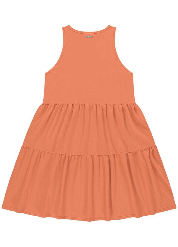 Enfim - Vestido Laranja Curto Marias 2