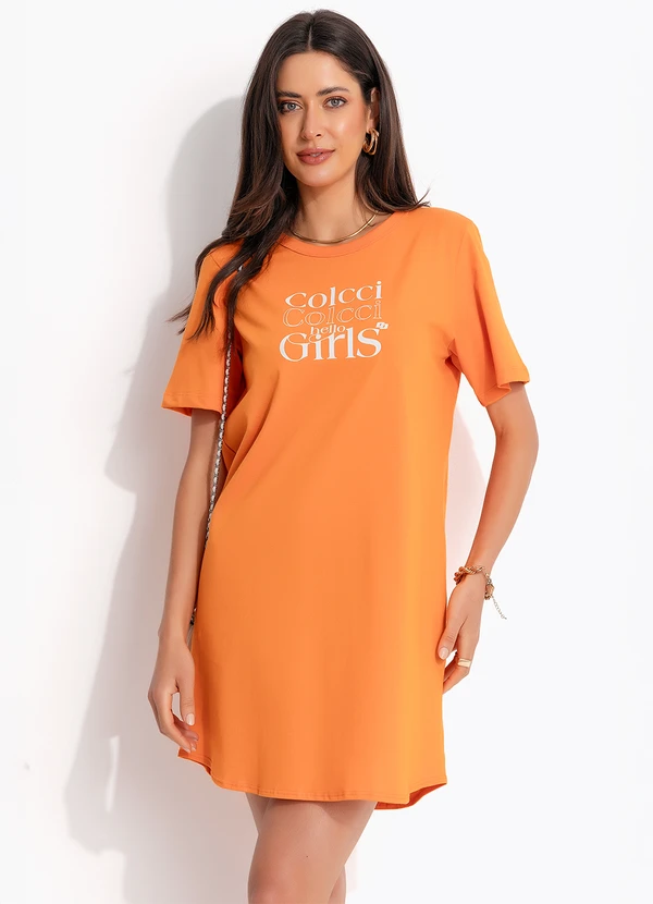 Colcci - Vestido Laranja