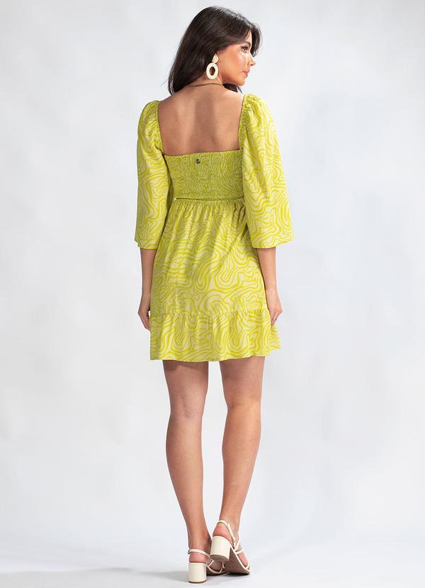 Animale Jeans - Vestido Lastex Organico Viscose Verde 4