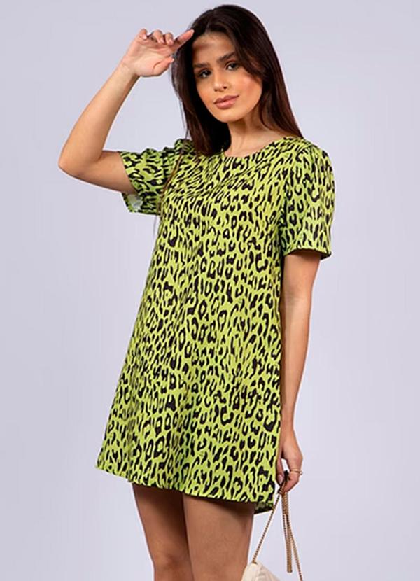 Amo Brand - Vestido Lindsay Manga Curta Lima