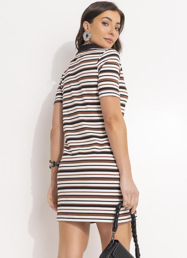 Colcci - Vestido Listrado Off White 2