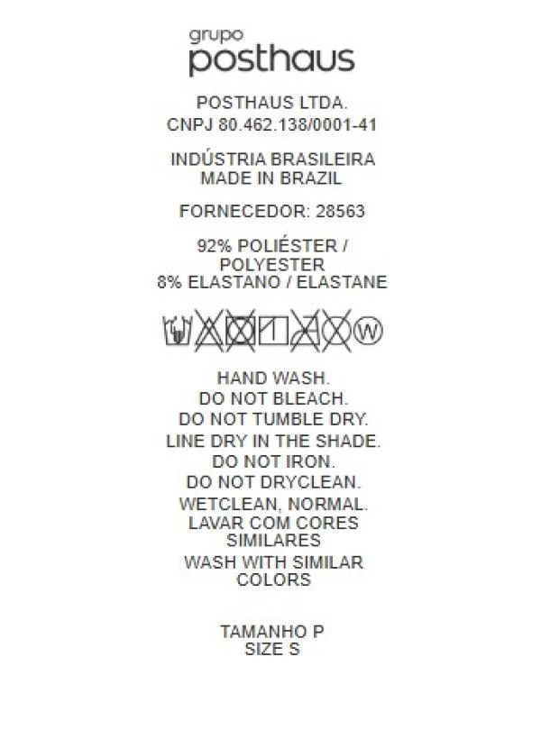 Quintess - Vestido Listrado Vermelho em Tecido de Poliéster 6