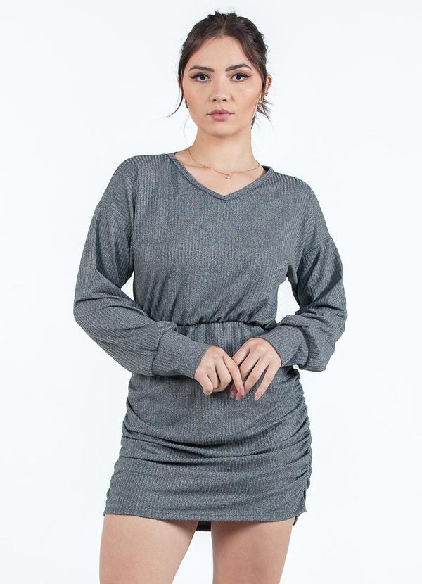 Misiss - Vestido Luzia Cinza