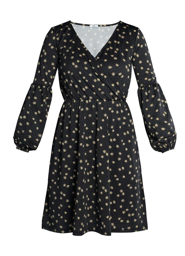 bonprix - Vestido Manga Bufante Floral Liberty 6