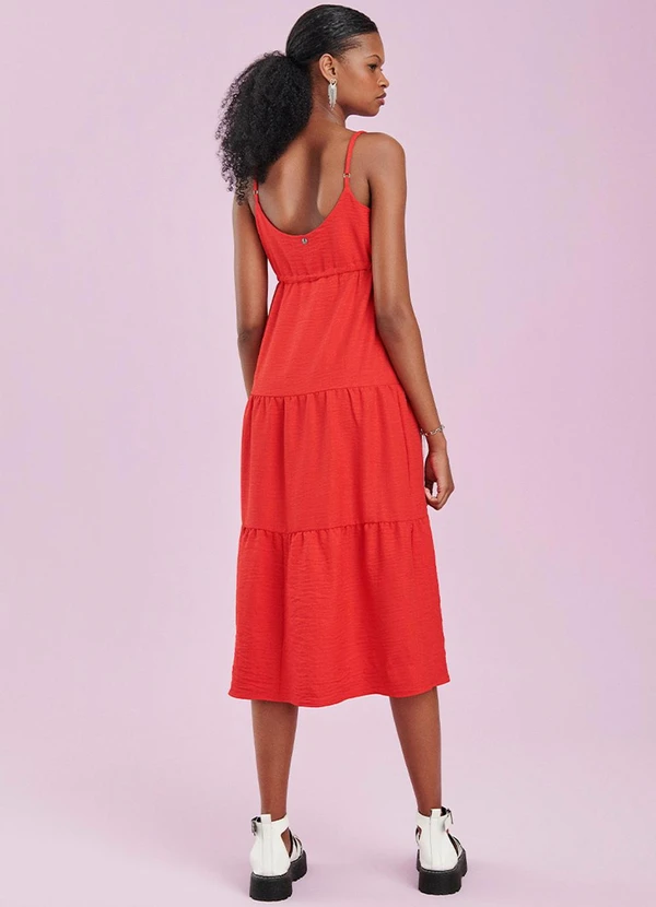 Authoria - Vestido Marias Vermelho Vermelho 2