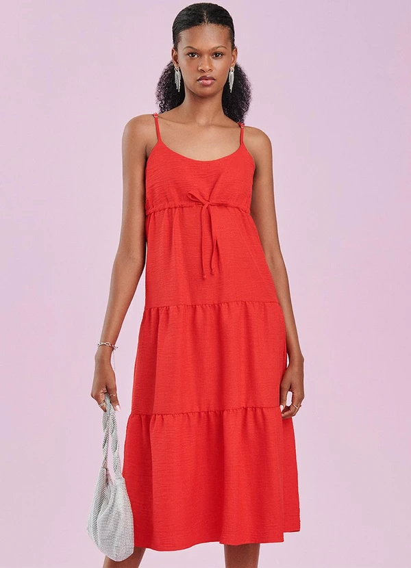 Authoria - Vestido Marias Vermelho Vermelho 3