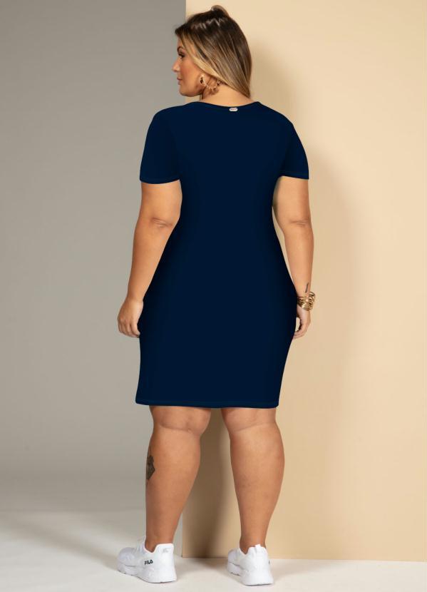 Quintess - Vestido Marinho com Bolsos 9