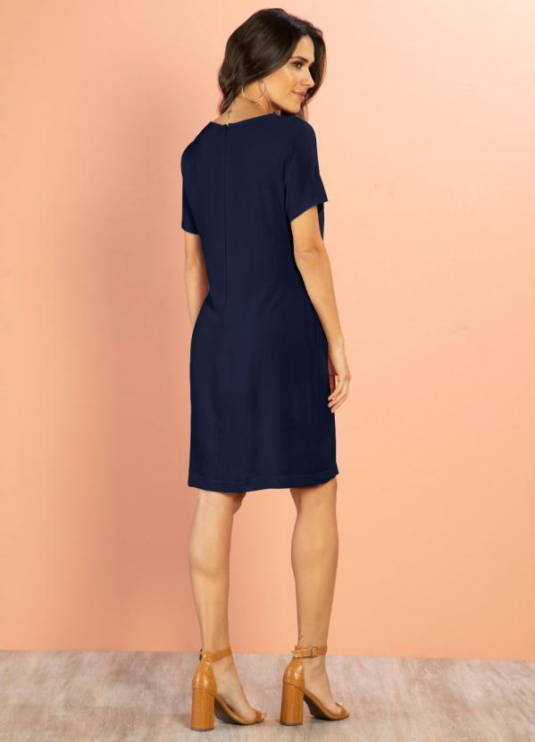 Quintess - Vestido Marinho com Bolsos 4