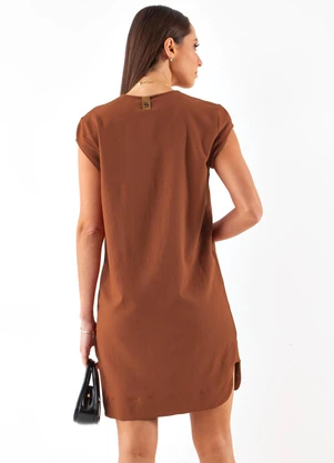 Colcci - Vestido Marrom - COLCCI