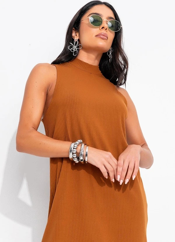 Colcci - Vestido Marrom 7