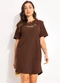 Colcci - Vestido Marrom - variação: Marrom