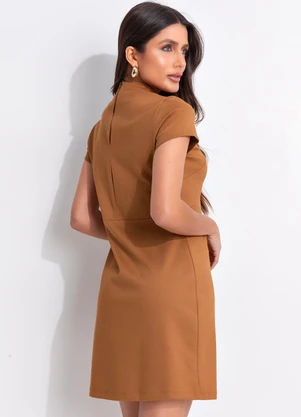 Colcci - Vestido Marrom - COLCCI