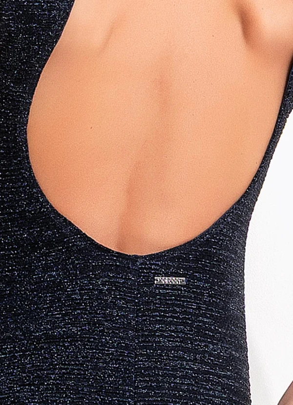 Colcci - Vestido Metalizado Azul 8