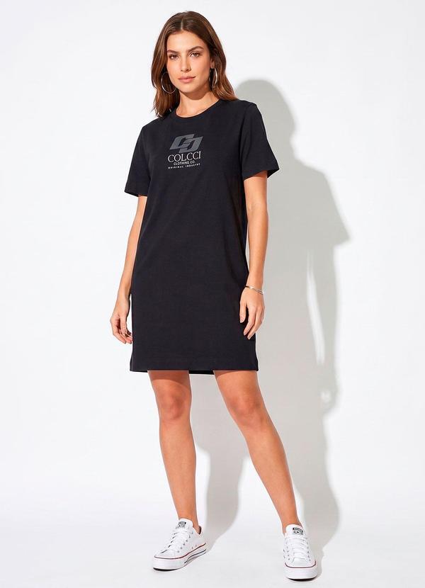 Colcci - Vestido Midi Preto