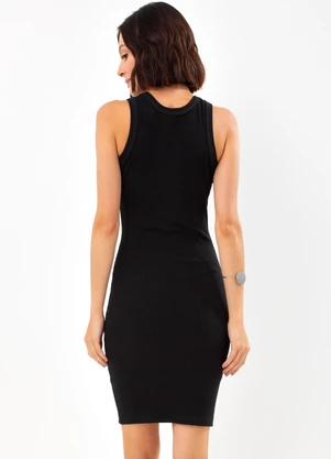 John John - Vestido Mind Preto - JOHN JOHN