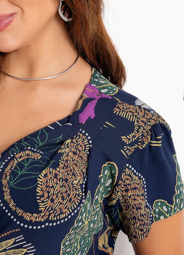 Quintess - Vestido Natureza Color em Malha de Viscose 14