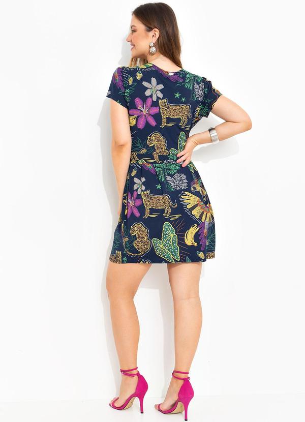 Quintess - Vestido Natureza Color em Malha de Viscose 4