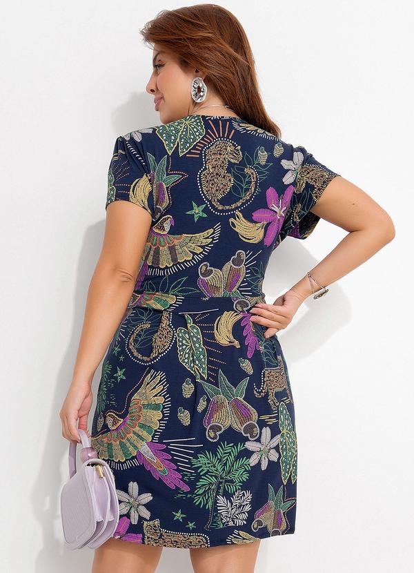 Quintess - Vestido Natureza Color em Malha de Viscose 9