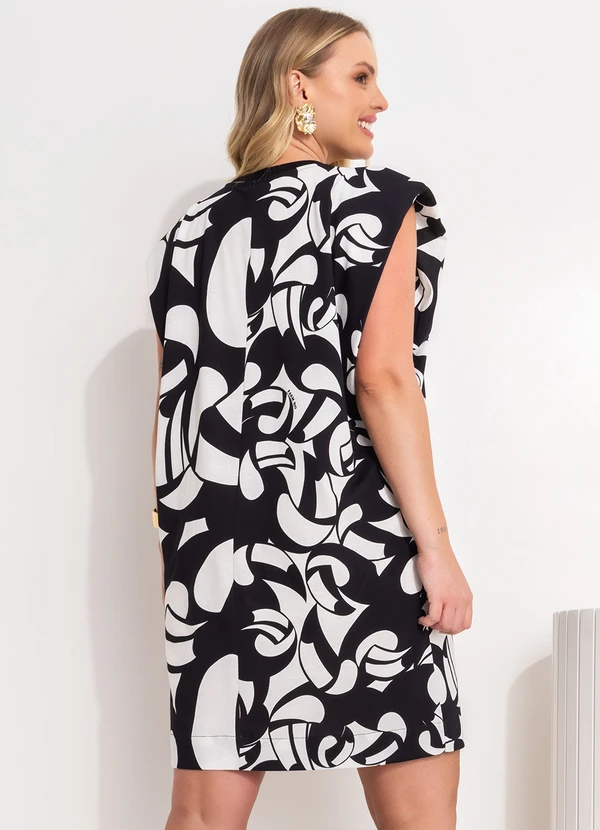 Farm - Vestido Ombreira Preto 9