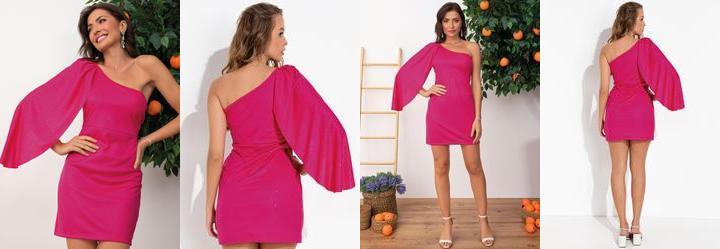 Vestido Pink em Malha