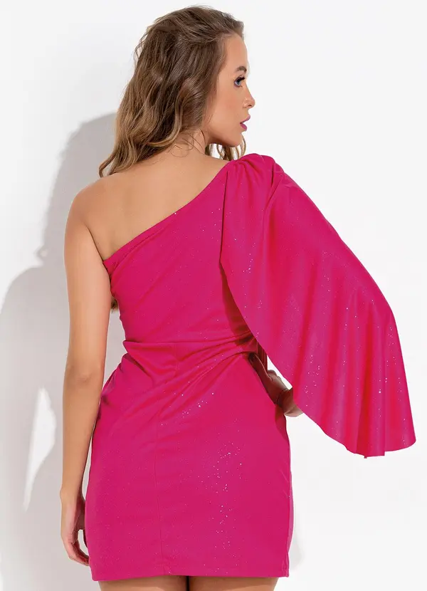 Moda Pop - Vestido Pink em Malha 2