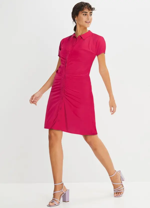 bonprix - Vestido Pink em Viscose Plana 2