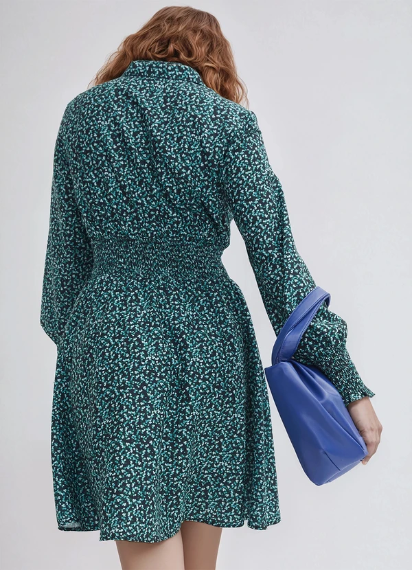 bonprix - Vestido Poá Abstrato em Malha Fria 2