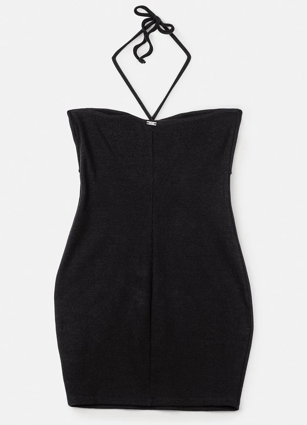 Authoria - Vestido Preto com Amarração Preto 2