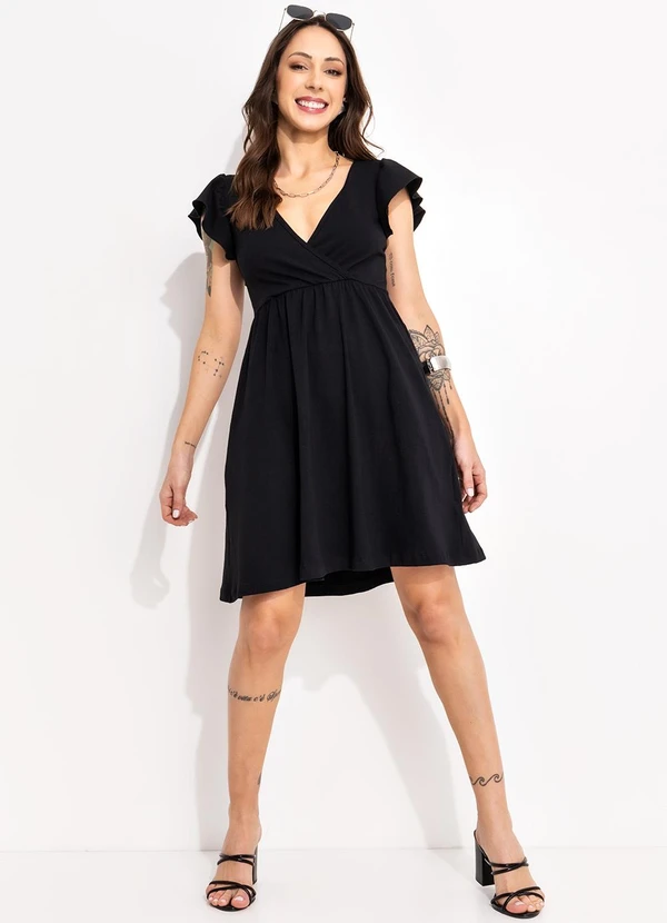 Bimini - Vestido Preto em Cotton 6
