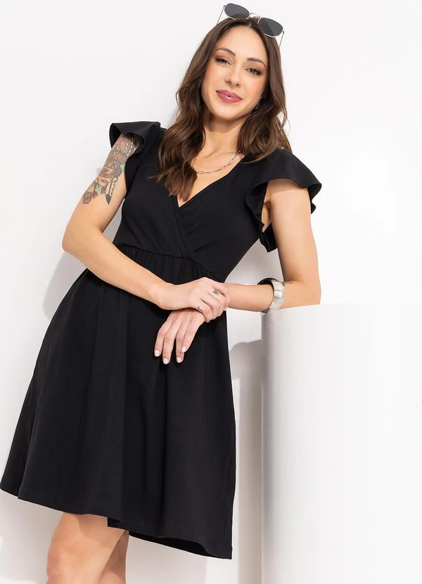 Bimini - Vestido Preto em Cotton 7