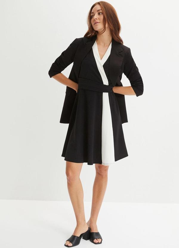 bonprix - Vestido Preto em Malha de Viscose 3